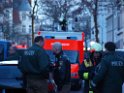 Einsatz Feuerwehr SEK Polizei Koeln Nippes Merheimerstr P173